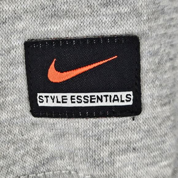 NIKE TODDLER BOY'S STYLE ESSENTIALS SWOOSH JUST DO IT GRAY HOODIE SIZE 1-2 YEARS - Picture 6 of 7